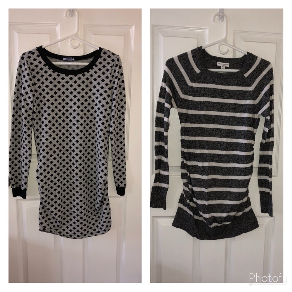 Liz Lange | Pair of Sm Maternity Sweater Dresses